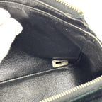 Black Leather Chanel Shoulder Bag