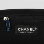 Black Leather Chanel Shoulder Bag