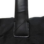 Black Leather Chanel Travel Line