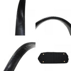 Black Leather Chanel Travel Line