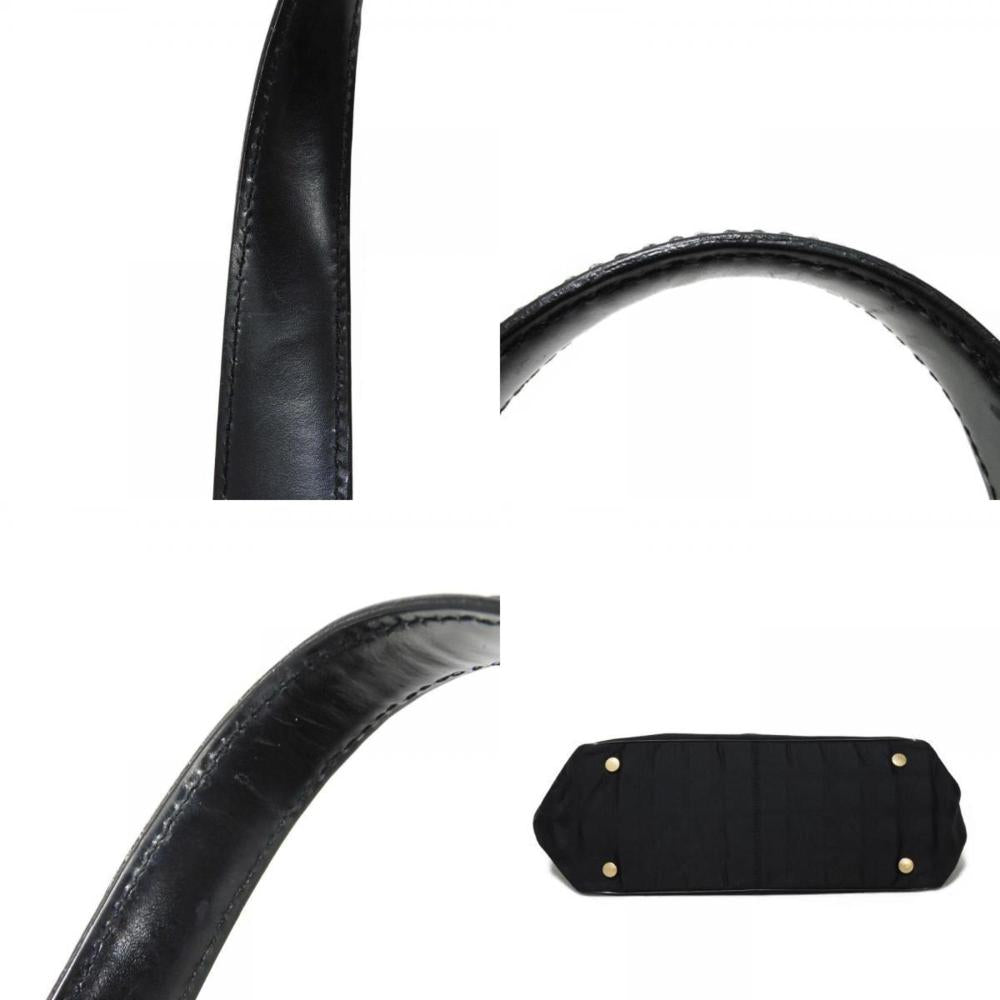 Black Leather Chanel Travel Line