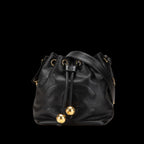 Black Leather Chanel Crossbody Bag