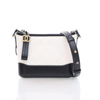 Black Leather Chanel Crossbody Bag
