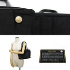 Black Leather Chanel Travel Line