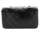 Black Leather Chanel Crossbody Bag
