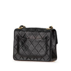 Black Leather Chanel Crossbody Bag