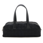Black Leather Chanel Travel Line