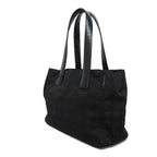 Black Leather Chanel Travel Line