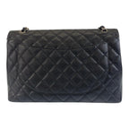 Black Leather Chanel Crossbody Bag