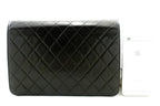 Black Leather Chanel Crossbody Bag
