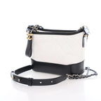 Black Leather Chanel Crossbody Bag