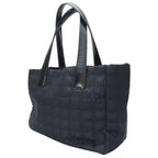 Black Leather Chanel Travel Line