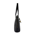 Black Leather Chanel Shoulder Bag