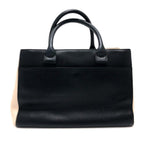 Black Leather Chanel Shoulder Bag