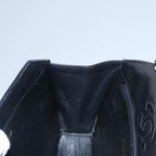 Black Leather Chanel Crossbody Bag