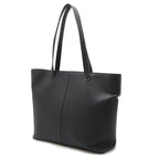 Black Leather Chanel Shoulder Bag