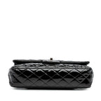 Black Leather Chanel Flap Bag