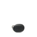 Black Leather Chanel Bucket Bag
