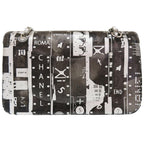 Black Leather Chanel Flap Bag