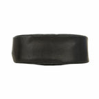 Black Leather Chanel Shoulder Bag