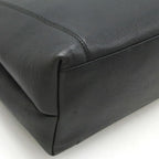Black Leather Chanel Shoulder Bag