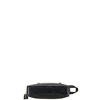 Black Leather Chanel Shoulder Bag