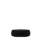 Black Leather Chanel Shoulder Bag