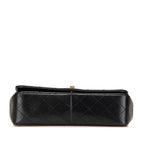 Black Leather Chanel Crossbody Bag
