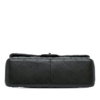Black Leather Chanel Shoulder Bag