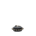 Black Leather Chanel Crossbody Bag