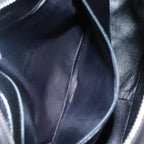 Black Leather Chanel Shoulder Bag