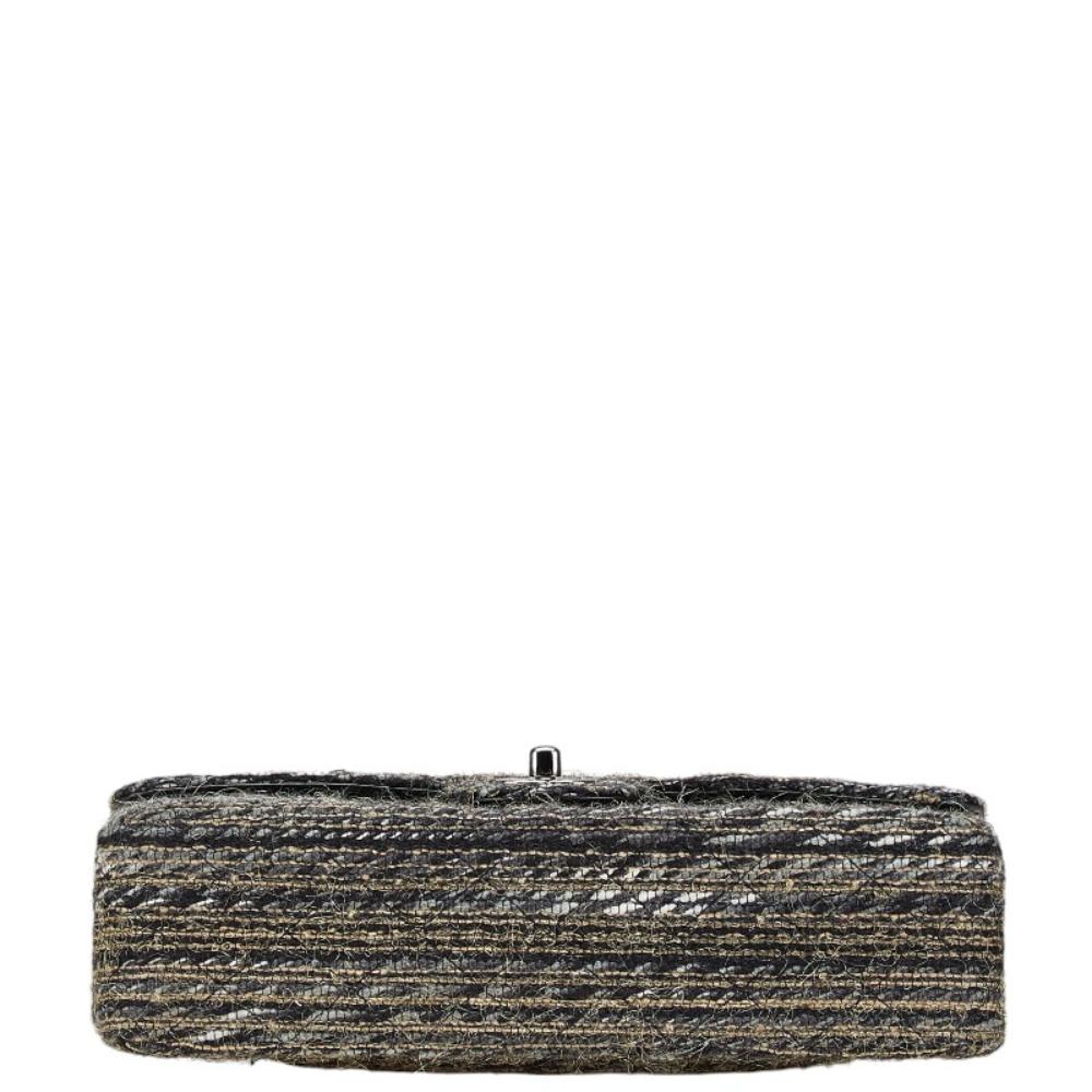 Black Leather Chanel Flap Bag