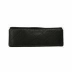 Black Leather Chanel Shoulder Bag