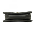 Black Leather Chanel Shoulder Bag