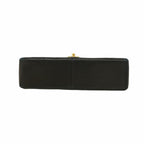 Black Leather Chanel Crossbody Bag