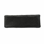 Black Leather Chanel Shoulder Bag