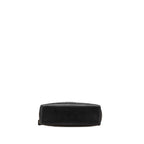 Black Leather Chanel Shoulder Bag