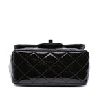 Black Leather Chanel Flap Bag