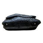 Black Leather Chanel Shoulder Bag