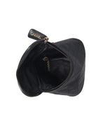 Black Leather Chanel Crossbody Bag