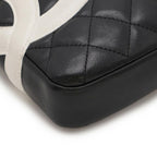 Black Leather Chanel Crossbody Bag
