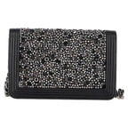 Black Leather Chanel Shoulder Bag