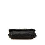 Black Leather Chanel Crossbody Bag