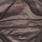 Black Leather Chanel Flap Bag