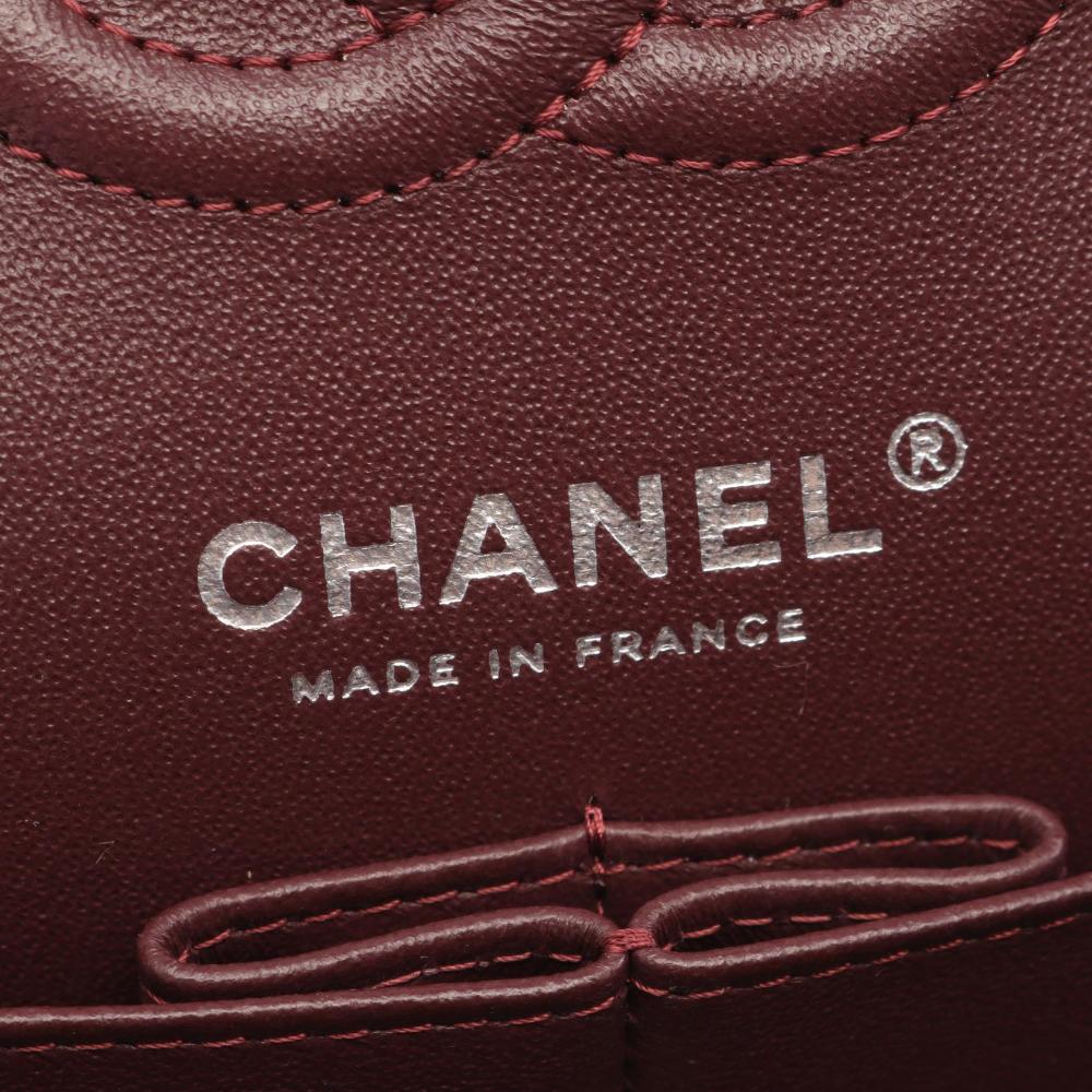 Black Leather Chanel Flap Bag