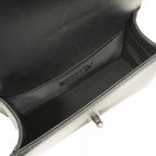 Black Leather Chanel Shoulder Bag