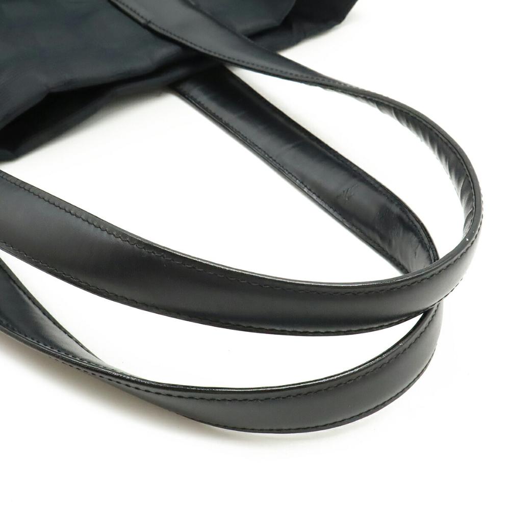 Black Leather Chanel Travel Line