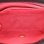 Black Leather Chanel Flap Bag