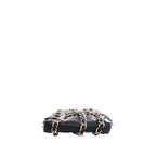 Black Leather Chanel Crossbody Bag