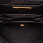 Black Leather Chanel Crossbody Bag